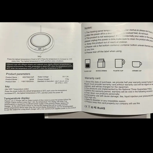 Coffee Mug Warmer - Round - Picture 5 of 16
